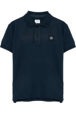 C.P. Company Polo à logo brodé