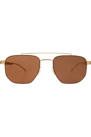 MYKITA X Leica lunettes de soleil à monture géométrique