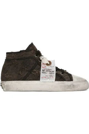 Dolce & Gabbana Baskets mi-montantes en jean patchwork
