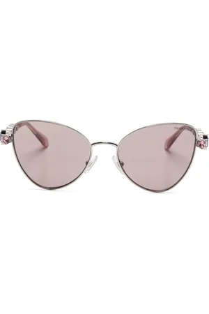 Swarovski Lunettes de soleil à monture papillon