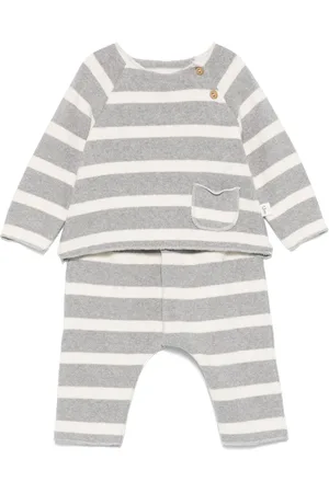 TEDDY & MINOU Ensemble haut-pantalon à rayures