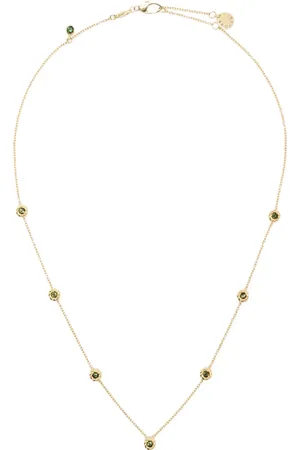 Brumani Collier en jaune 18ct serti de diamant et de tourmaline