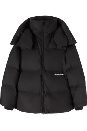 OFF-WHITE Veste matelassée à logo imprimé