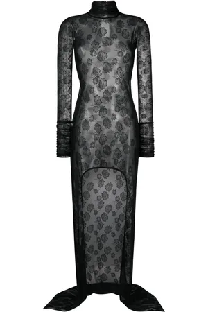 Nué Notes Robe longue Affair Lace en dentelle