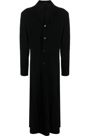 YOHJI YAMAMOTO Manteau à revers crantés