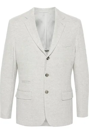 ELEVENTY Blazer à petits carreaux