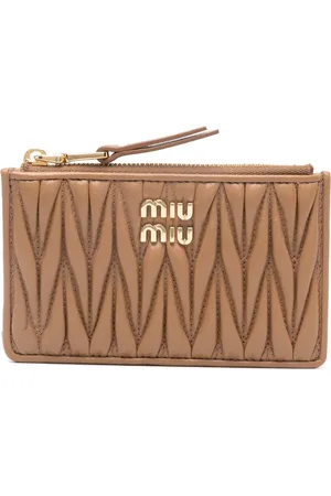Miu Miu Porte-cartes matelassé