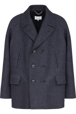 Maison Margiela Manteau croisé en laine