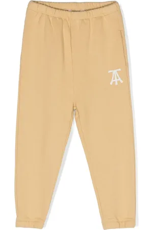 The Animals Observatory Pantalon de jogging Dromedary à logo imprimé