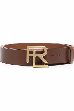 Ralph Lauren Ceinture en cuir à boucle logo