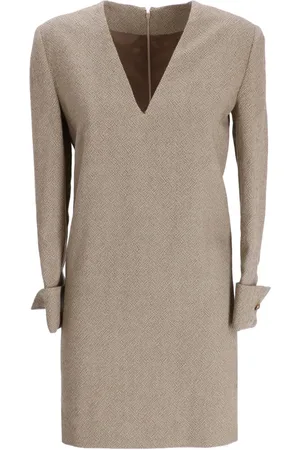 Golden Goose Robe courte en laine à col v