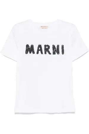 Marni T-shirt à logo imprimé