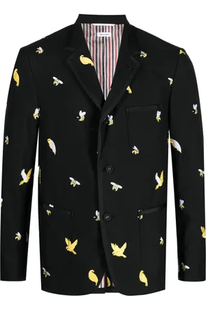 Thom Browne Blazer à motif Birds and Bees brodé