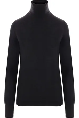 Allude T-shirt en maille à col roulé