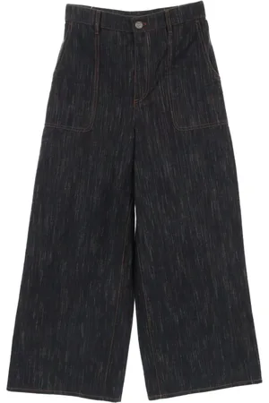 CHANEL Jean à coupe ample (années 1986-1988)