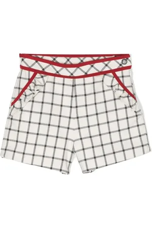PATACHOU Short en flanelle à carreaux
