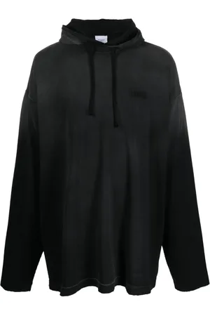 Vetements Hoodie oversize à effet dégradé