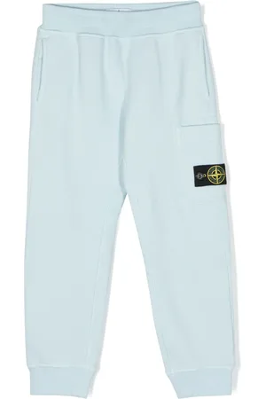 Stone Island Pantalon de jogging à patch Compass