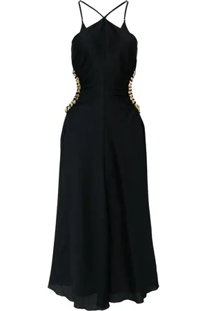Cult Gaia Robe mi-longue Silvia à découpes