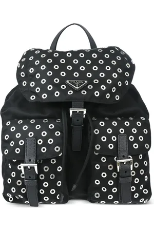 Prada Sac à dos à plaque logo (années 2010)