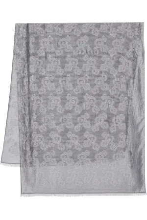 Emporio Armani écharpe à effet métallisé