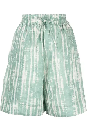 TOOGOOD Short de jogging The Diver à imprimé tie dye