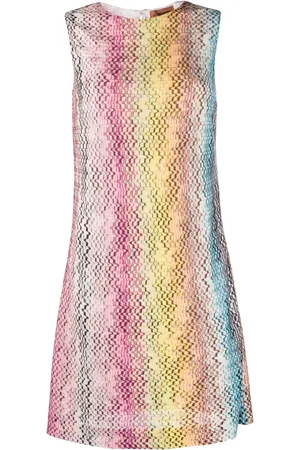 Missoni Robe évasée à motif zigzag