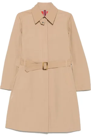 ..,MERCI Manteau à taille ceinturée