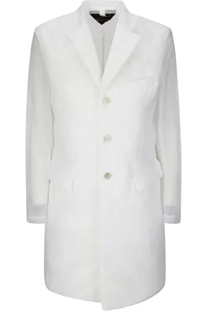 Comme des Garçons Manteau droit à simple boutonnage
