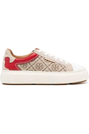 Tory Burch Baskets à motif monogrammé
