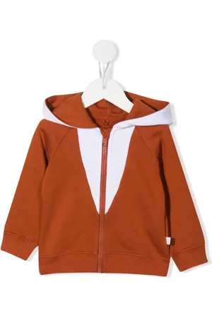 Stella McCartney Hoodie en polaire à imprimé renard