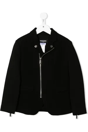 Dsquared2 Veste zippée à logo imprimé
