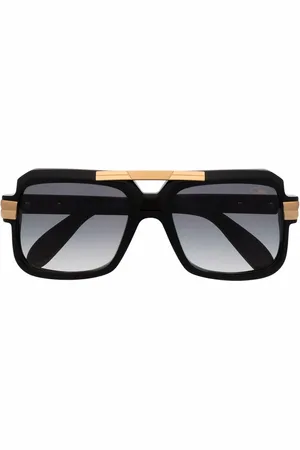 Cazal Lunettes de soleil à monture rectangulaire