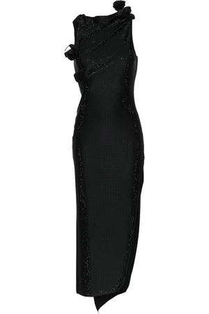 COPERNI Robe strassée à appliques florales