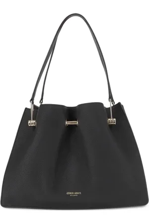 Giorgio Armani Sac porté épaule à détail de barre