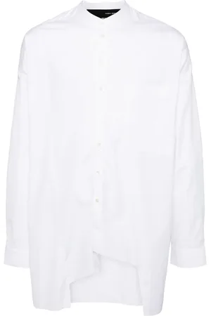 ISABEL BENENATO Chemise en coton à design asymétrique