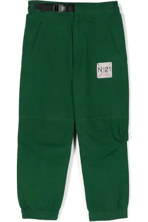 Nº21 Pantalon cargo à patch logo