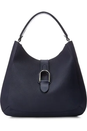 Ralph Lauren Sac porté épaule médium à fini grainé