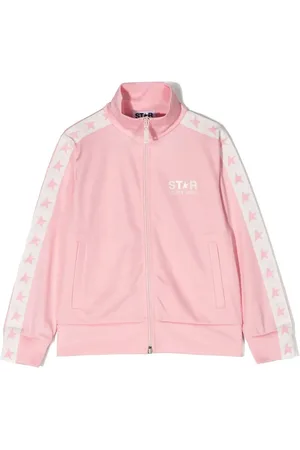 Golden Goose Veste zippée à logo imprimé