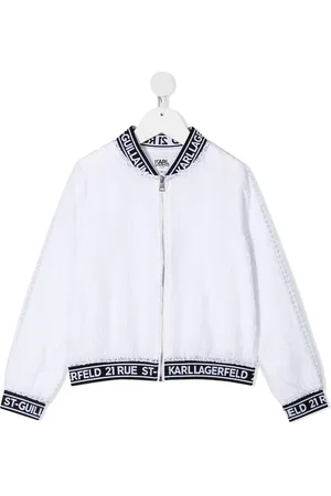 Karl Lagerfeld Veste bomber Ceremony en organza