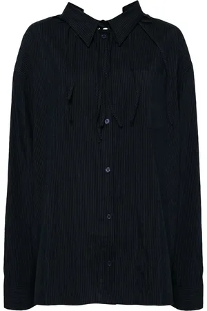 pushBUTTON Chemise oversize à détail noué au dos