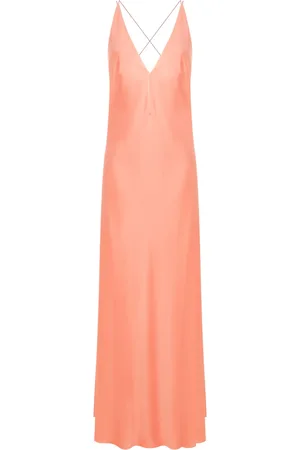 Lethicia Bronstein Robe longue à dos ouvert