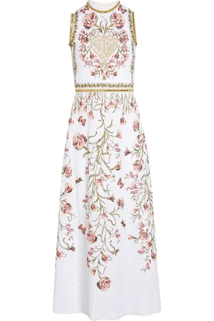 Giambattista Valli Robe mi-longue à sequins