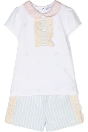 PATACHOU Short en coton à rayures