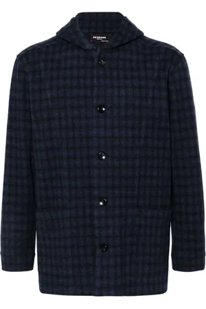 Kiton Veste à carreaux