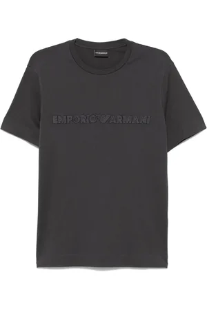 Emporio Armani T-shirt à logo brodé