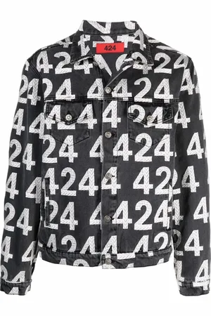 424 FAIRFAX Veste à logo imprimé