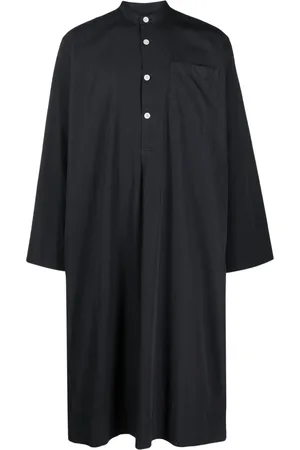Birkenstock X Tekla chemise en coton biologique à col mao