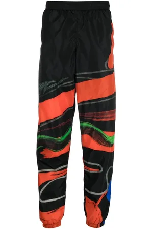 Moschino Pantalon de jogging à imprimé abstrait