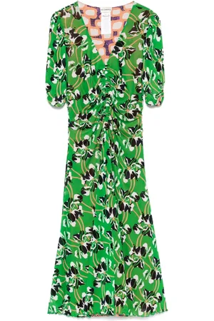 Diane von Furstenberg Robe Koren à coupe mi-longue